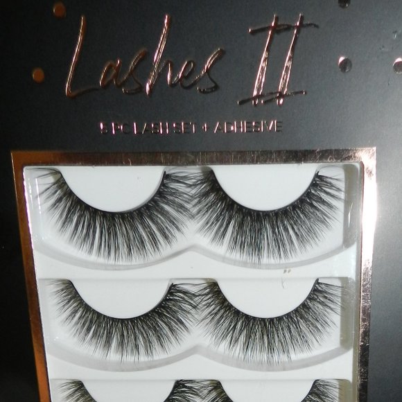 Profusion Oh, Darling 6 Pc set 5 Eyelash sets & one Adhesive  - Black SEALED NEW - Picture 5 of 11